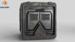 Sci-fi Container set of 3 v6