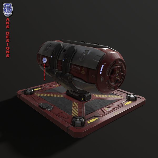 Sci fi container v1 Gameready