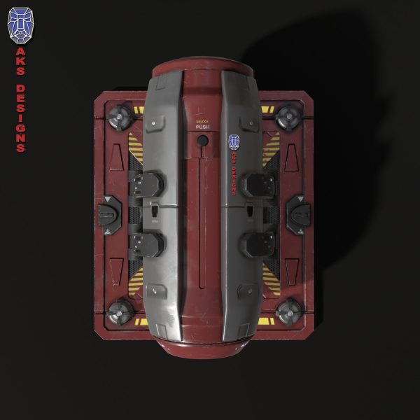 Sci fi container v1 Gameready