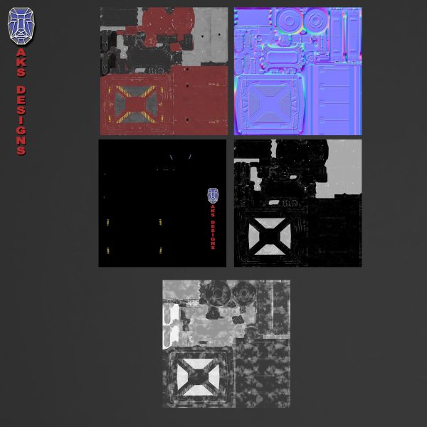 Sci fi container v1 Gameready
