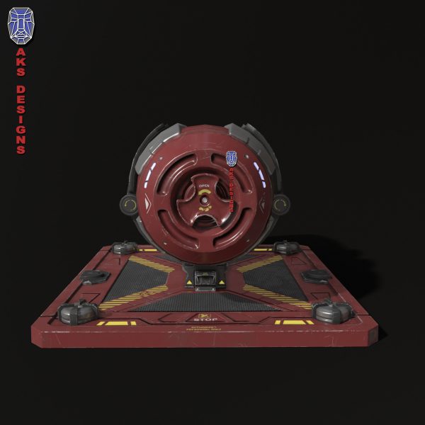 Sci fi container v1 Gameready