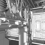 Sci fi Corridor