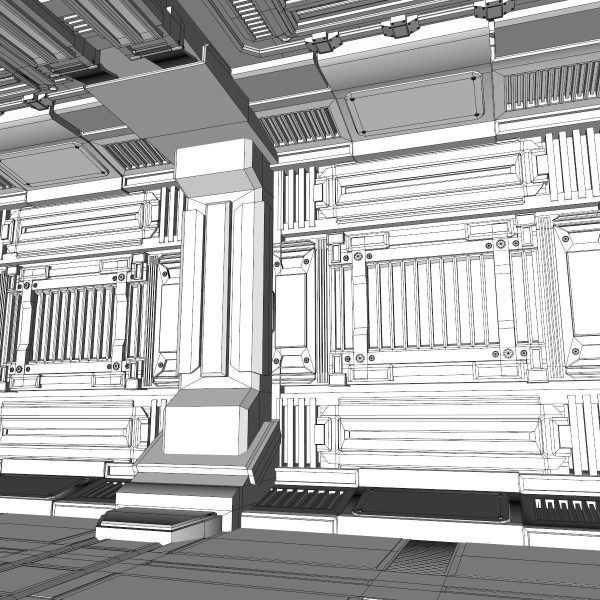 Sci fi Corridor