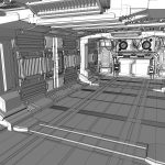 Sci fi Corridor