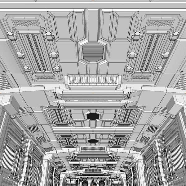 Sci fi Corridor