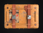 Sci-fi Crate Yellow