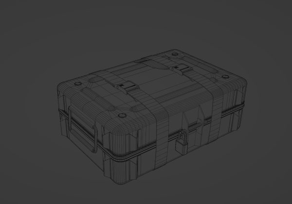 Sci-fi Crate Yellow