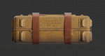 Sci-fi Crate Yellow