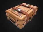 Sci-fi Crate Yellow