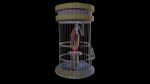 Sci-fi glass container