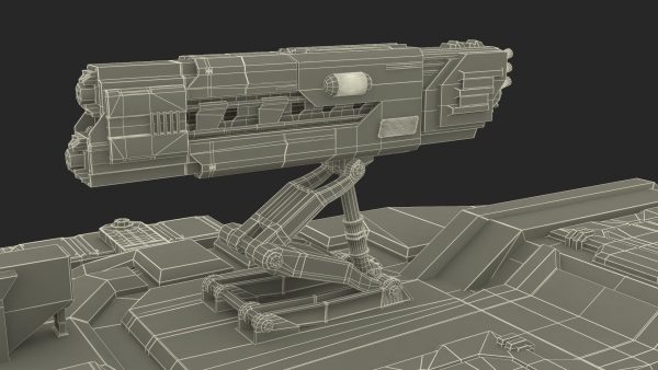 Sci Fi Heavy Tank Green
