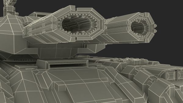 Sci Fi Heavy Tank Green