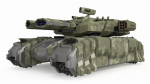 Sci Fi Heavy Tank Green