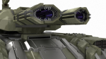 Sci Fi Heavy Tank Green