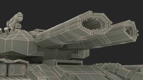 Sci Fi Heavy Tank Green