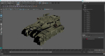 Sci Fi Heavy Tank Green