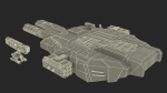 Sci Fi Heavy Tank Green