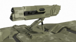Sci Fi Heavy Tank Green