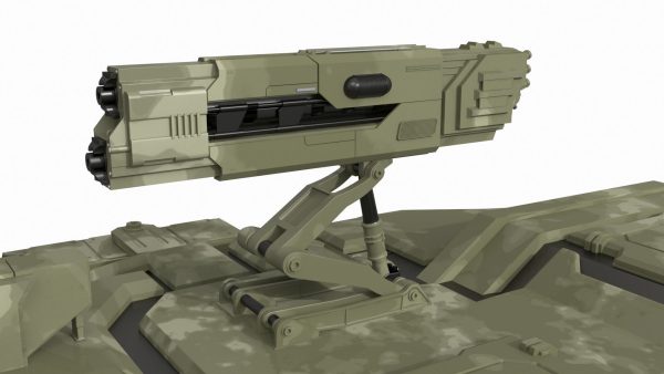 Sci Fi Heavy Tank Green