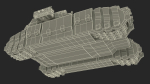Sci Fi Heavy Tank Green