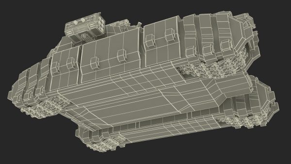 Sci Fi Heavy Tank Green