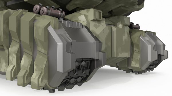 Sci Fi Heavy Tank Green