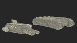 Sci Fi Heavy Tank Green