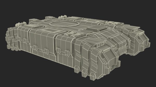 Sci Fi Heavy Tank Green