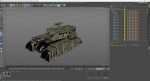 Sci Fi Heavy Tank Green
