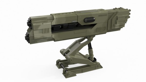 Sci Fi Heavy Tank Green