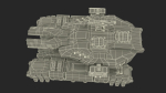 Sci Fi Heavy Tank Green
