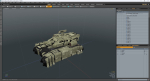 Sci Fi Heavy Tank Green