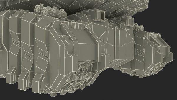 Sci Fi Heavy Tank Green