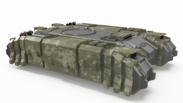 Sci Fi Heavy Tank Green