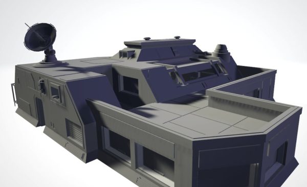 Sci-Fi RPG House - Building - High Details Level