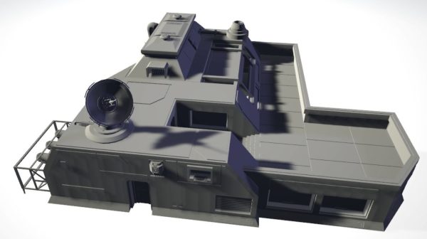 Sci-Fi RPG House - Building - High Details Level
