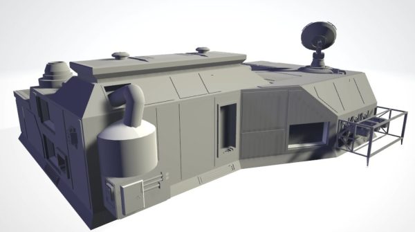 Sci-Fi RPG House - Building - High Details Level