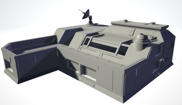 Sci-Fi RPG House - Building - High Details Level
