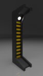Sci Fi Industrial Columns