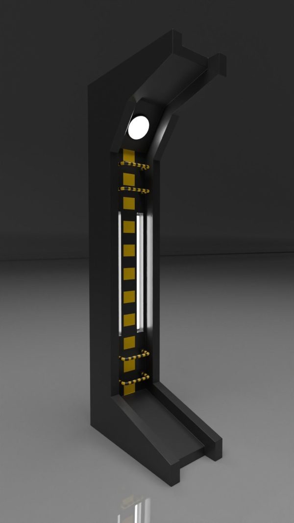 Sci Fi Industrial Columns