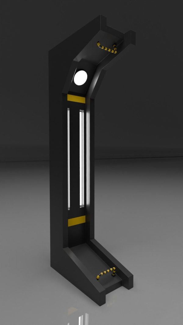 Sci Fi Industrial Columns