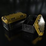 Sci Fi Industrial Crate Game Ready PBR Textures