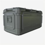 Sci Fi Industrial Crate Game Ready PBR Textures