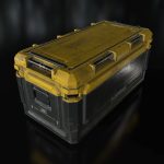 Sci Fi Industrial Crate Game Ready PBR Textures