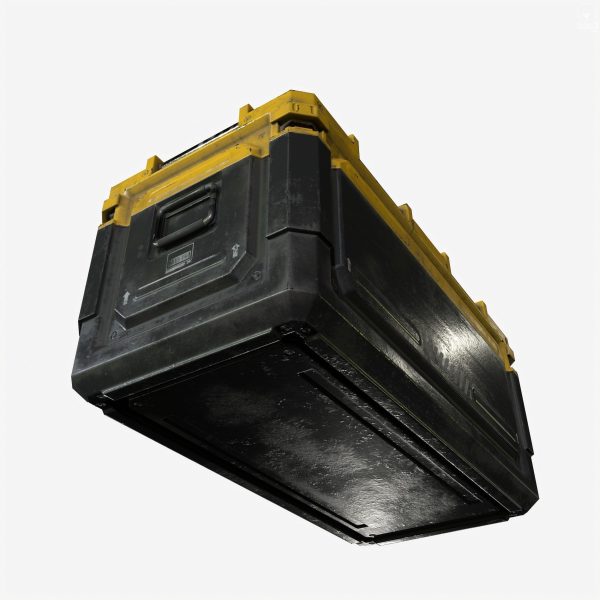 Sci Fi Industrial Crate Game Ready PBR Textures