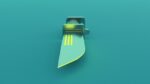 Sci-Fi knife set 3D model