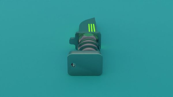 Sci-Fi knife set 3D model