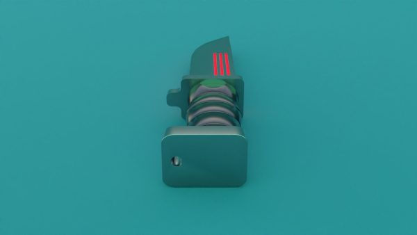 Sci-Fi knife set 3D model