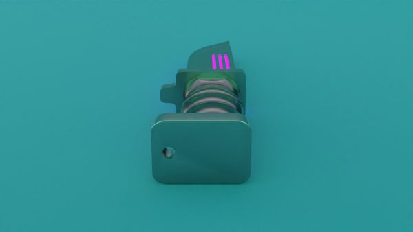 Sci-Fi knife set 3D model