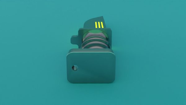 Sci-Fi knife set 3D model
